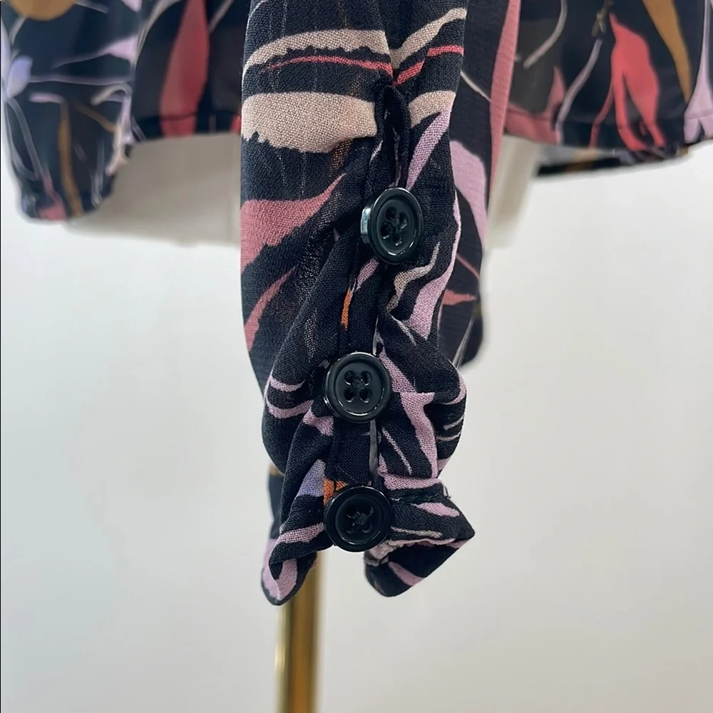 Peter Som Collective Leaf Printed Top, 4 - Picture 11 of 12